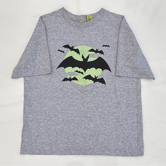 Vintage Y2K Prepare To Scare Spooky Halloween Bats T Shirt Size Women’s Large - Picture 1 of 4